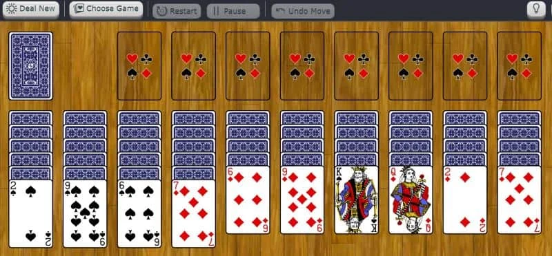 Free card games solitaire