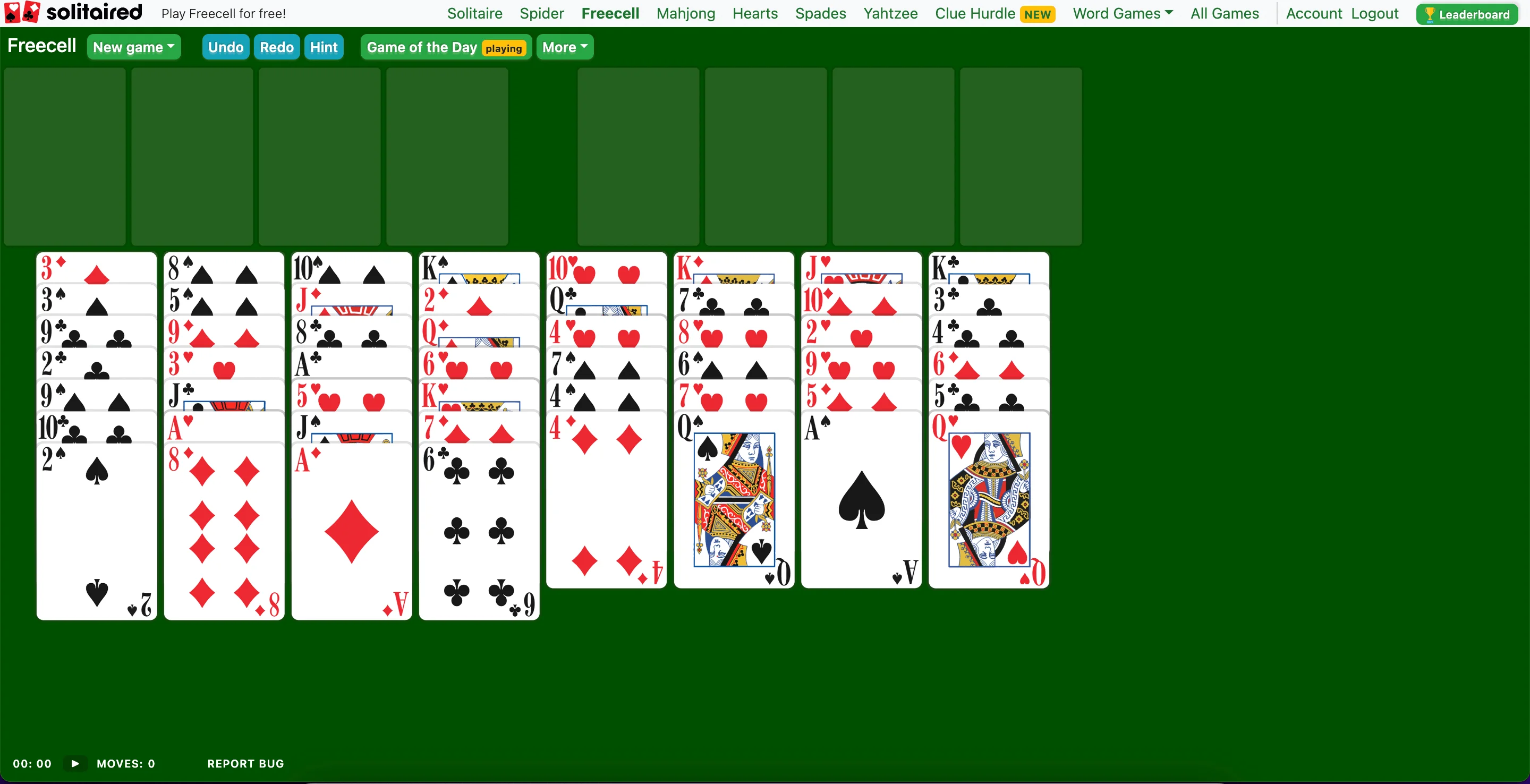 Microsoft solitaire and casual games
